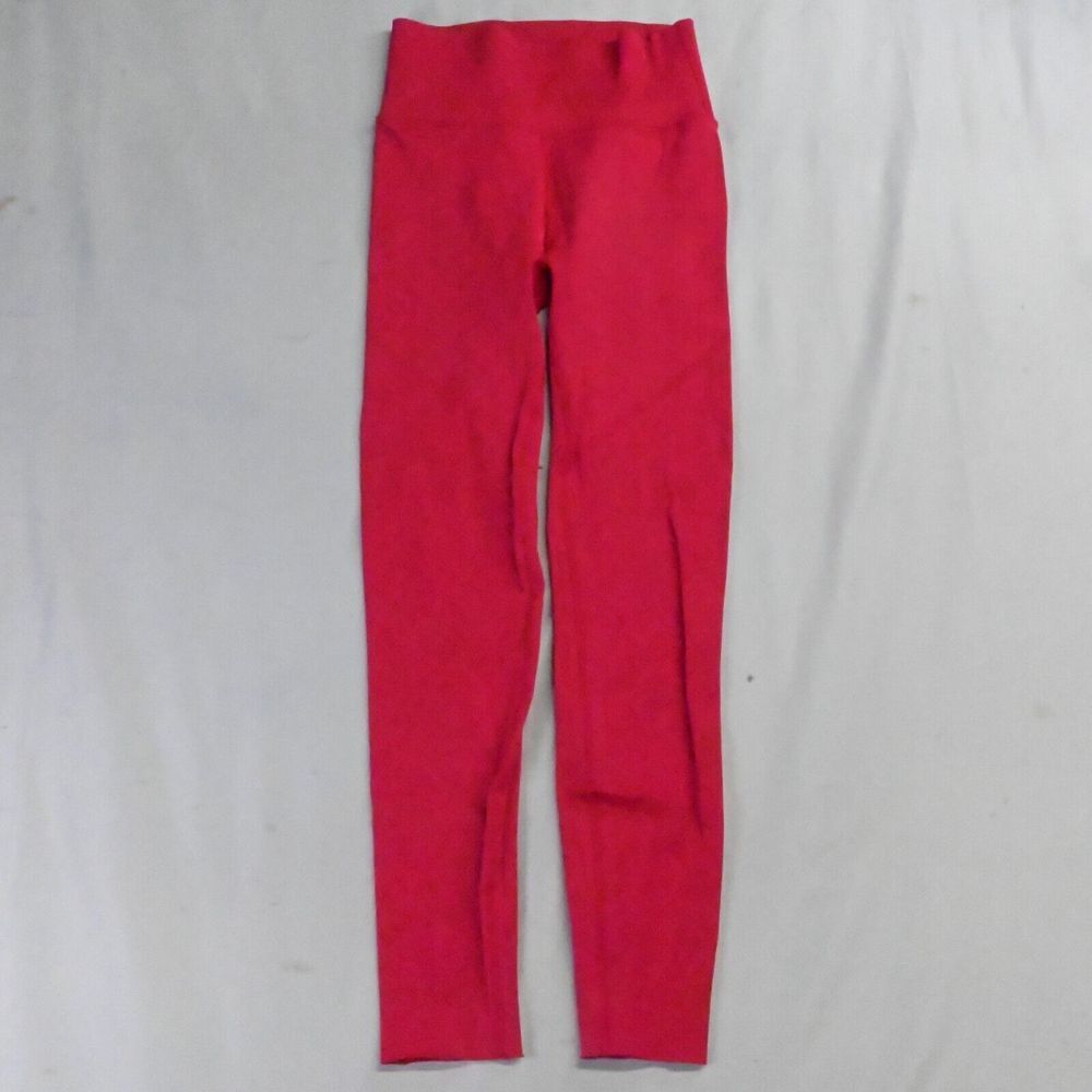 Fabletics Small Red Camo LG1936025 Sculptknit‎ Womens Legging Athletic Pants